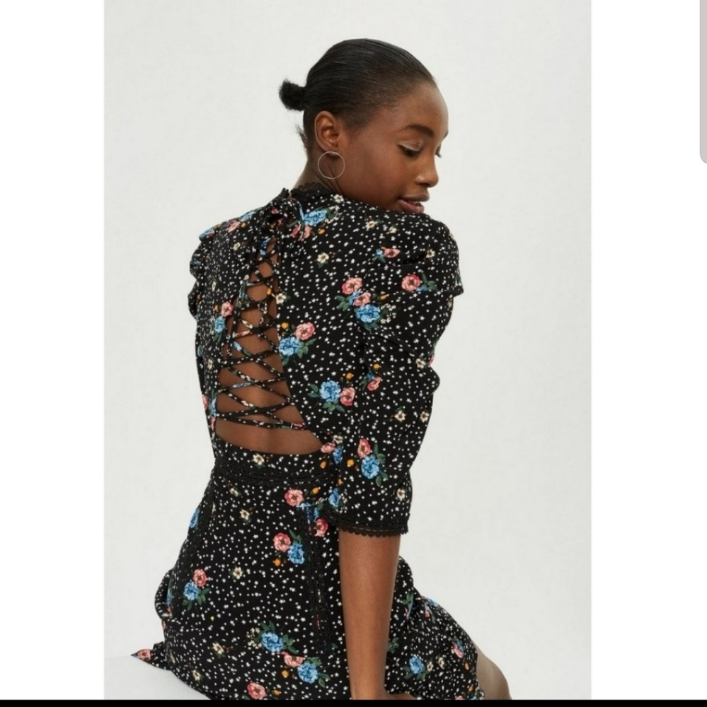 Floral mini dress